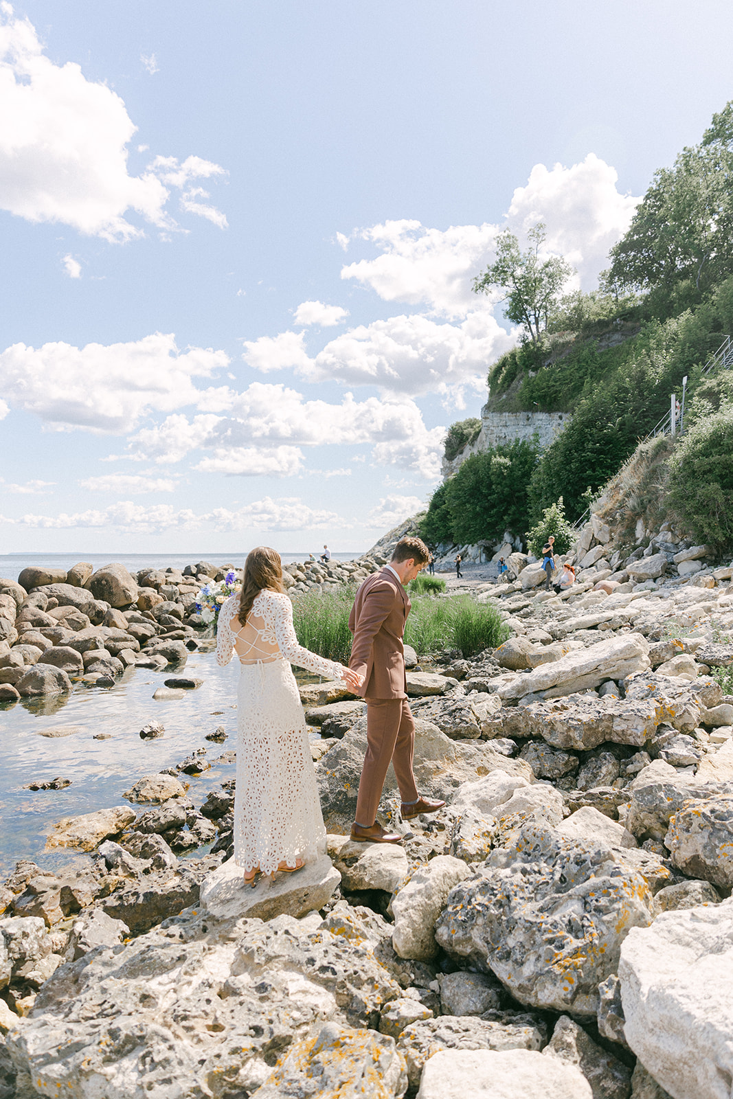 Unforgettable Summer Wedding - Love Finds Its Way in Stevns Klint